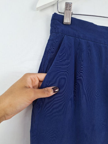 Second-Hand - Assorted Brands Cobalt Blue Tapered Pants Size 12 - SwapUp