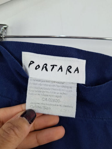 Second-Hand - Assorted Brands Cobalt Blue Tapered Pants Size 12 - SwapUp