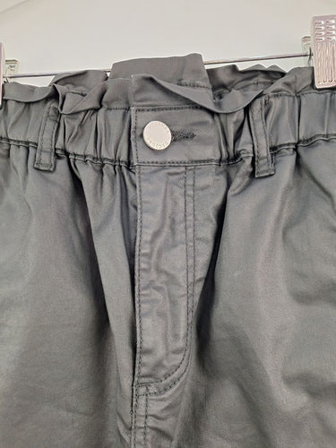 Second-Hand - Decjuba Wet Look Funky Ruched Pants Size 6 - SwapUp