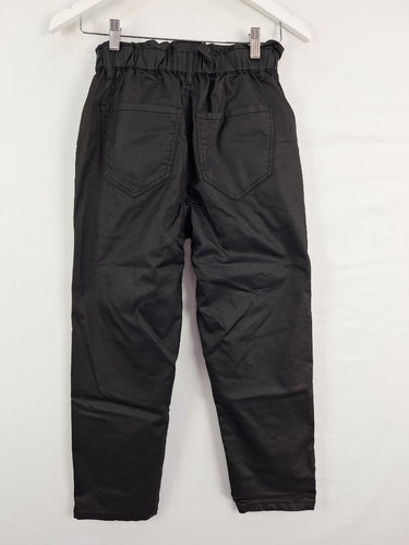 Second-Hand - Decjuba Wet Look Funky Ruched Pants Size 6 - SwapUp