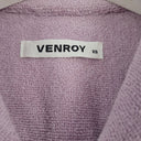 Second-Hand - VENROY Lilac Terry Toweling Top Size XS - SwapUp
