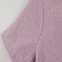 Second-Hand - VENROY Lilac Terry Toweling Top Size XS - SwapUp