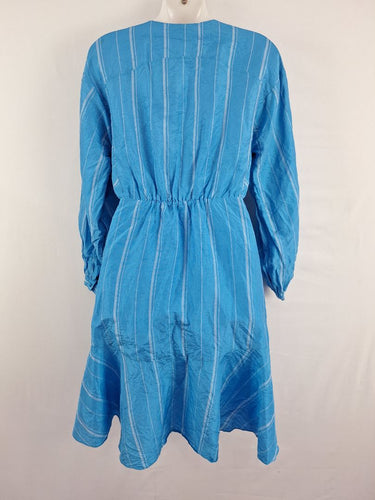 Second-Hand Country Road Linen Silk High Low Midi Dress Size 6 – SwapUp