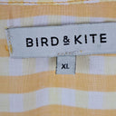 Second-Hand - Bird & Kite Sunshine Gingham V Neck Maxi Dress Size XL - SwapUp