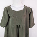 Second-Hand - Pekho Forrest Green Shift Dress Size S - SwapUp