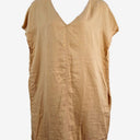 Second-Hand - Frockk Muted Sunshine Linen Mini Dress Size XL - SwapUp
