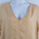 Second-Hand - Frockk Muted Sunshine Linen Mini Dress Size XL - SwapUp