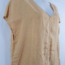 Second-Hand - Frockk Muted Sunshine Linen Mini Dress Size XL - SwapUp