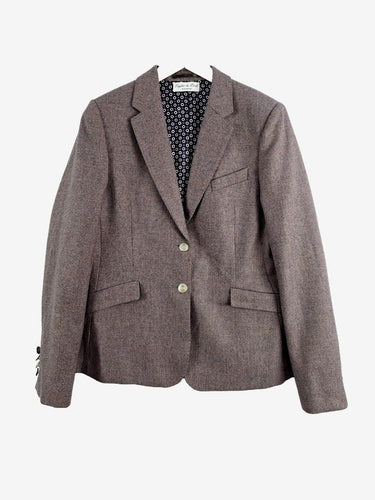 Taylor & Twill Lavender Luxury Woven Blazer Size 14