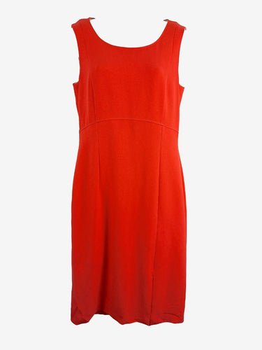 Hugo Boss Tulip Pink Midi Dress Size 10