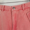 Second-Hand - Maniere de Voir Bubblegum Pink Cargo Style Jeans Size 6 - SwapUp