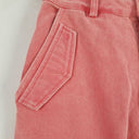 Second-Hand - Maniere de Voir Bubblegum Pink Cargo Style Jeans Size 6 - SwapUp