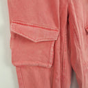 Second-Hand - Maniere de Voir Bubblegum Pink Cargo Style Jeans Size 6 - SwapUp