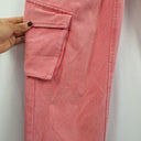 Second-Hand - Maniere de Voir Bubblegum Pink Cargo Style Jeans Size 6 - SwapUp