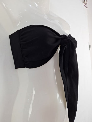 Second-Hand - Amanda Uprichard Self Tie Bandeau Top Size S - SwapUp