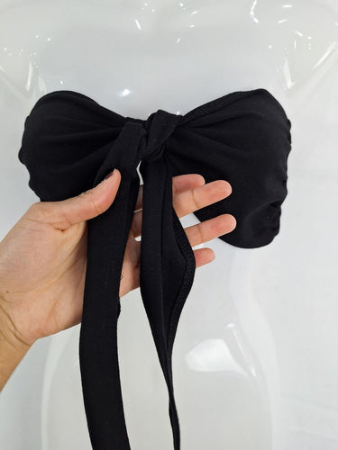 Second-Hand - Amanda Uprichard Self Tie Bandeau Top Size S - SwapUp