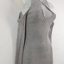 Second-Hand - Majorelle Scallop Edge Ribbed Cold Shoulder Dress Size S - SwapUp