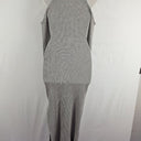 Second-Hand - Majorelle Scallop Edge Ribbed Cold Shoulder Dress Size S - SwapUp
