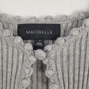 Second-Hand - Majorelle Scallop Edge Ribbed Cold Shoulder Dress Size S - SwapUp