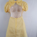 Second-Hand - Sister Jane Buttercup Bow Detail Mini Dress Size M - SwapUp