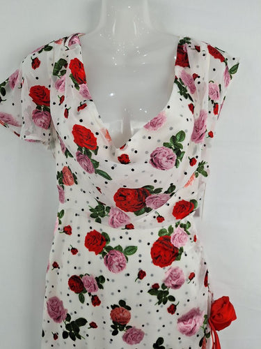 Second-Hand - For Love & Lemons Romantic Rose Garden Party Dress Size XS - SwapUp