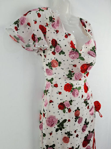 Second-Hand - For Love & Lemons Romantic Rose Garden Party Dress Size XS - SwapUp