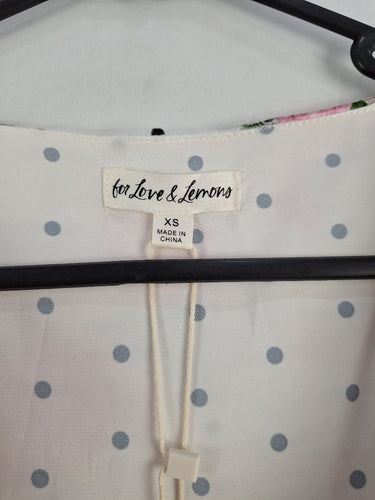 Second-Hand - For Love & Lemons Romantic Rose Garden Party Dress Size XS - SwapUp