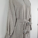 Second-Hand - For Love & Lemons Grey Rose Lounge Jumpsuit Size S - SwapUp