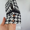 Second-Hand - Lovers and Friends Houndstooth Cropped Blazer Style Jacket Size S - SwapUp