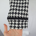 Second-Hand - Lovers and Friends Houndstooth Cropped Blazer Style Jacket Size S - SwapUp