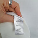 Second-Hand - Saba Crisp White Frill Summer Top Size 14 - SwapUp