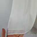 Second-Hand - Saba Crisp White Frill Summer Top Size 14 - SwapUp