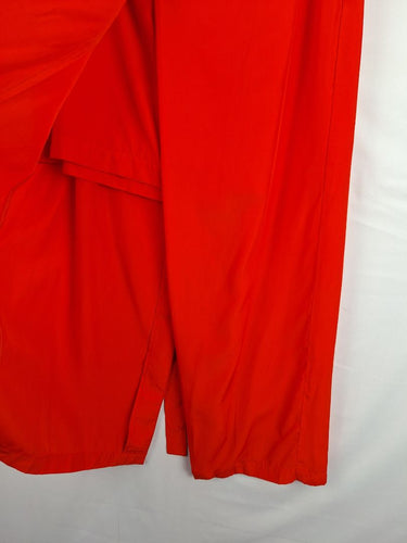 Second-Hand - French Connection Blood Orange Cross Over Wrap Skirt Size 12 - SwapUp