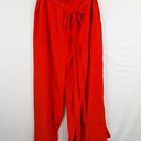 Second-Hand - French Connection Blood Orange Cross Over Wrap Skirt Size 12 - SwapUp