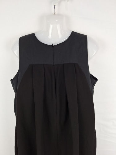 Second-Hand - Cue Boxy Panelled Zip Front Dress Size 12 - SwapUp