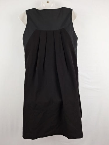 Second-Hand - Cue Boxy Panelled Zip Front Dress Size 12 - SwapUp