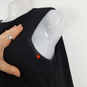 Second-Hand - Cue Bubble Bodice Black Midi Playsuit Size 14 - SwapUp