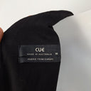 Second-Hand - Cue Bubble Bodice Black Midi Playsuit Size 14 - SwapUp
