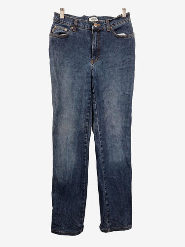 Moschino Vintage Blue Straight Leg Jeans Size 10