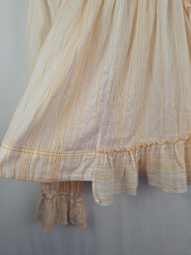 Second-Hand - Aje Mango Thread Airy Long Sleeve Blouse Size 8 - SwapUp