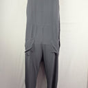 Second-Hand - Assorted Brands Effortless Steele Zip Up Jumpsuit Size M - SwapUp