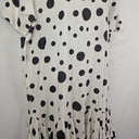 Second-Hand - Trelise Cooper Happy Sack Spotted Midi Dress Size M - SwapUp