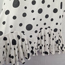 Second-Hand - Trelise Cooper Happy Sack Spotted Midi Dress Size M - SwapUp