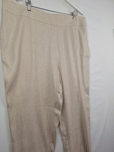 Second-Hand - Commonry Classic Linen Blend Office Pants Size 20 - SwapUp