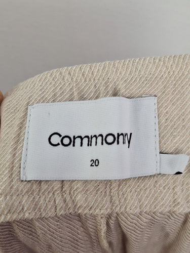 Second-Hand - Commonry Classic Linen Blend Office Pants Size 20 - SwapUp