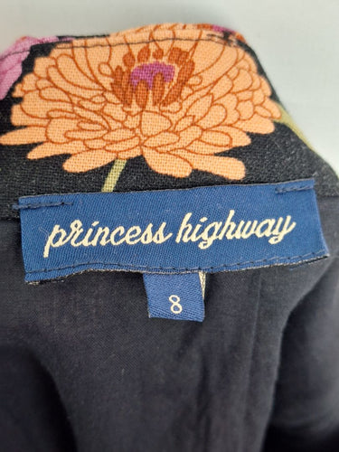 Second-Hand - Princess Highway Dark Romance Dahlia Mini Skirt Size 8 - SwapUp