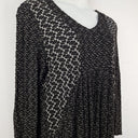Second-Hand - Blue Illusion Monochrome Wavy Textured Stretch Dress Size XXXL - SwapUp
