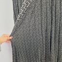 Second-Hand - Blue Illusion Monochrome Wavy Textured Stretch Dress Size XXXL - SwapUp