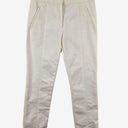 Second-Hand - Tory Burch Crisp White Tailored Office Pants Size S - SwapUp