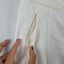 Second-Hand - Tory Burch Crisp White Tailored Office Pants Size S - SwapUp